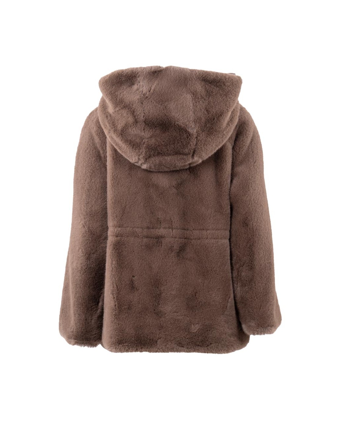 shop EMPORIO ARMANI  Caban: Emporio Armani blouson reversibile con cappuccio.
Reversibile.
Fur effect esterno.
Interno in nylon.
Logo eagle all over.
Chiusura con zip.
Coulisse in vita.
Tasche laterali.
Composizione: 100% poliestere; tessuto interno: 100% poliammide; ricamo: 100% poliestere; imbottitura: 100% poliestere.
Made in Romania.. EW001467 AF14618-U6125 number 1677708